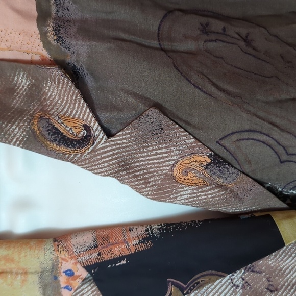 Vintage Helene Artsy Abstract Blazer M - Picture 4 of 11